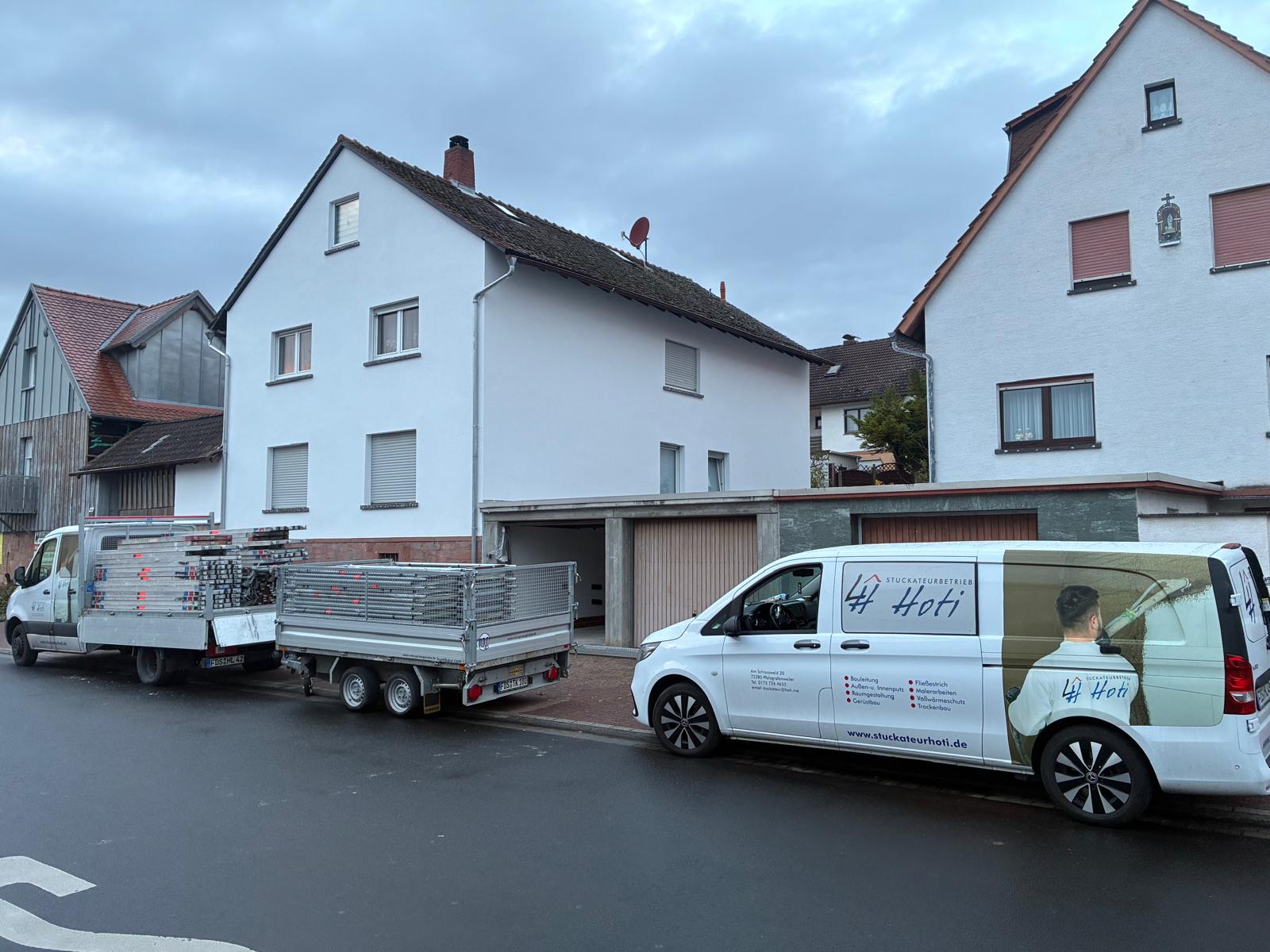 Arbeitsbeispiel Hoti Stuckateurbetrieb